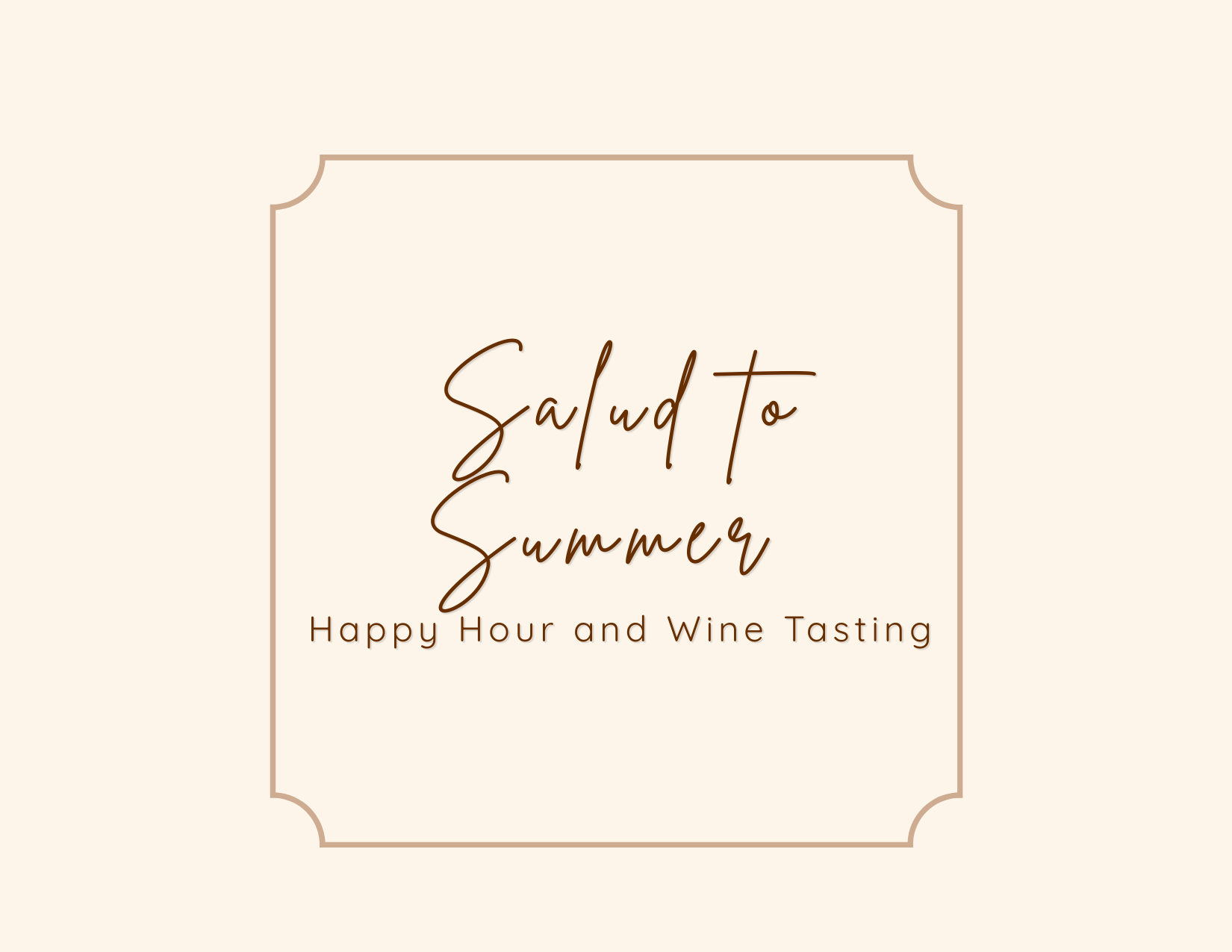 Join us for Salud to Summer 2026